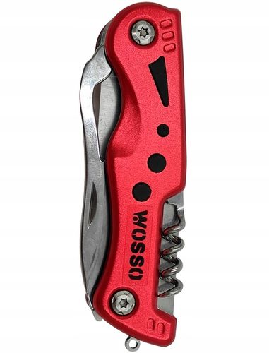 NÓŻ MULTITOOL SCYZORYK z LATARKA LED WIELOFUNKCYJNY 12w1 NOŻYK na Arena.pl