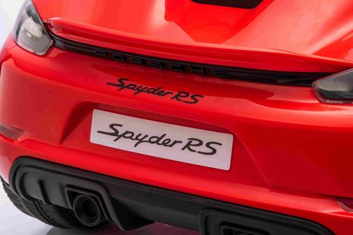 Pojazd Porsche Spyder RS 718 Lakier Czerwony na Arena.pl