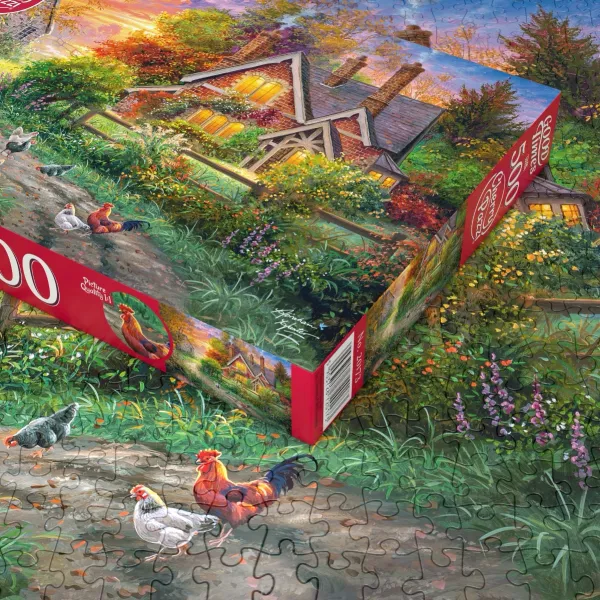 Puzzle 500 elementów. Ciepło domu 20173 zdjęcie 6