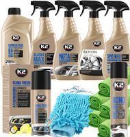 K2 ZESTAW KOSMETYKI ŚRODKI DO CZYSZCZENIA PIELĘGNACJI SAMOCHODOWE AUTA XXL