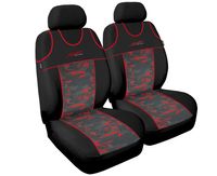 Koszulki uniwersalne pokrowce Stylus Czerwony do Hyundai i10 I II