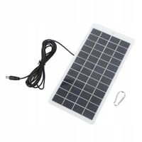5W 12V PRZENOŚNA ŁADOWARKA SŁONECZNA PANEL SOLARNY KRZEM POLIKRYSTALICZNY