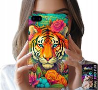 ETUI DO IPHONE ( 7 PLUS ) - ZWIERZĘCE WZORY TYGRYS TYGRYSEK CASE