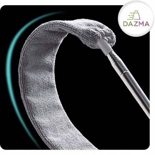 Szczotka do Kurzu Pajęczyn Zmiotka Teleskopowa Miotełka 280 cm Końcówki 4w1 na Arena.pl