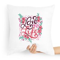 Poduszka Prezent Na Walentynki Love Of My Life Z Nadrukiem Ze Zdjęciem