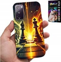 ETUI DO SAMSUNG GALAXY S20 FE - SZACHY SZACHOWNICA, DLA SZACHISTY PIONEK