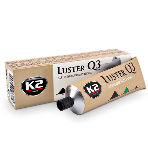 K2 LUSTER Q3 100 G SUPERSZYBKA PASTA POLERSKA DO USUWANIA RYS POLEROWANIA na Arena.pl