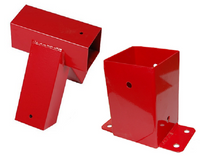 ZESTAW łączników do belki 90x90mm 90° łącznik ścienny+łącznik do belki