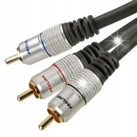 KABEL SUBWOOFEROWY TYPU Y 1x RCA - 2x RCA PROLINK EXCLUSIVE TCV3610 7.5m