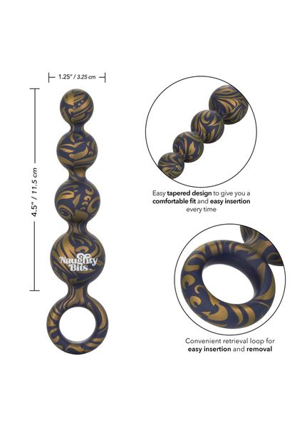 Butt Balls Booty Beads Purple zdjęcie 6