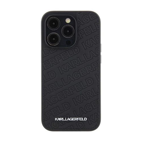Karl Lagerfeld Quilted K Pattern - Etui iPhone 15 Pro (czarny) na Arena.pl