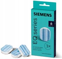 Tabletki odkamieniające do ekspresów Siemens TZ80002B 3 sztuki 2w1