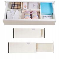 ORGANIZER DO SZUFLADY PRZEGRODA REGULOWANA SEPARATOR SZUFLAD