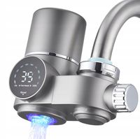 SYSTEM FILTRACJI WODY ELEKTRONICZNY OCZYSZCZACZ WODY W KRANIE FILTR WODY