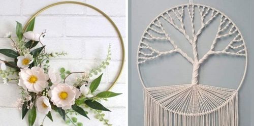 KOŁO DEKORACYJNE OBRĘCZ BAZA DO STROIKÓW 50CM na Arena.pl