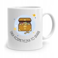 Kubek Prezent Dla Kosmetyczki To Skarb Prezent Z Nadrukiem Ze Zdjęciem