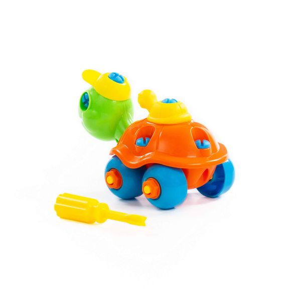 KX6930 WADER 83555 Klocki Żółwik+ śrubokręt 24 elem. zdjęcie 8