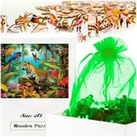 Puzzle drewniane dżungla A3 262 elementy