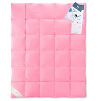 Kołdra z pierza 155x200 AMZ różowa