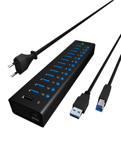 Hub USB ICY BOX HUB USB 3.0 - 13x USB 3.0 na Arena.pl