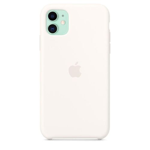 Apple Silicone Case Silikonowe etui iPhone 11 (biały) na Arena.pl