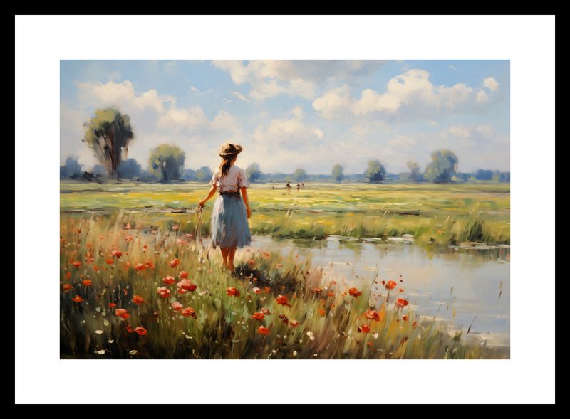Plakat 30x20cm Wiejski Spokój zdjęcie 3