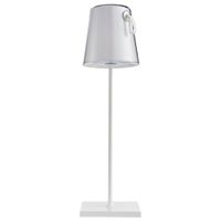 Ogrodowa lampa stołowa Ostap TB-2749-WH Italux LED 5W 3000K+RGB IP54 biała