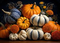 Plakat 18x13cm Jesienne Bogactwo