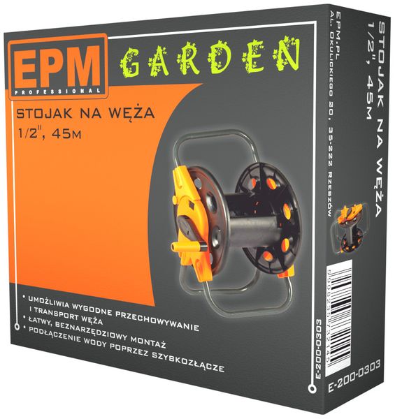 WÓZEK NA WĘŻA 1/2 45M - E-200-0303 zdjęcie 2