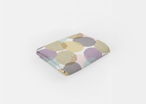 RĘCZNIK Kolorowe okręgi z twoim dowolnym tekstem 150x75cm 031I na Arena.pl