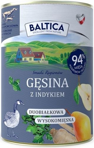 Mokra karma dla psa Baltica MIX SMAKÓW Hipoalergiczna Bezzbożowa - 6 x 400g na Arena.pl