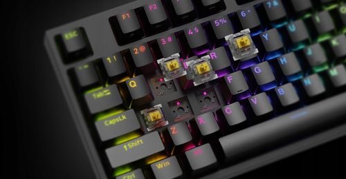 Klawiatura mechaniczna Genesis Thor 404 TKL Gateron Yellow PRO NKG-2069 na Arena.pl