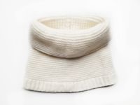 Jamiks GENA komin golf dzianinowy dla dzieci kaszmir ecru