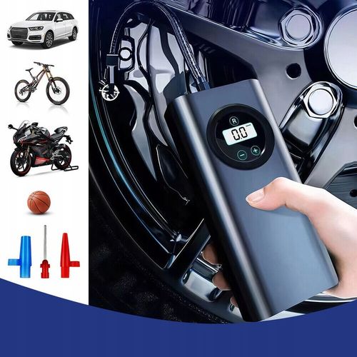 Elektryczna Pompa Powietrza Bezprzewodowa Cyfrowa Pompa Powietrza DoPojazdu na Arena.pl