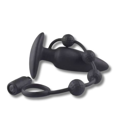 Wibrujący plug analny z pierścieniem na Arena.pl