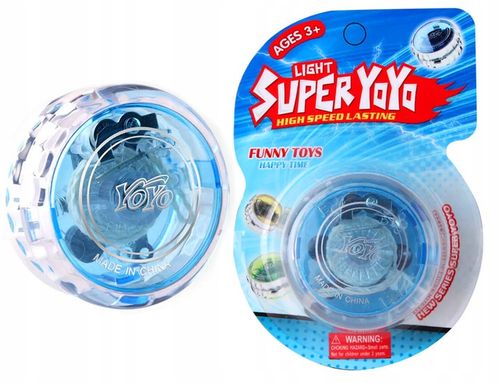 JOJO GRA ZRĘCZNOŚCIOWA YOYO ZABAWKA ŚWIECĄCE 4 szt JO-JO NA POCZĄTEK na Arena.pl