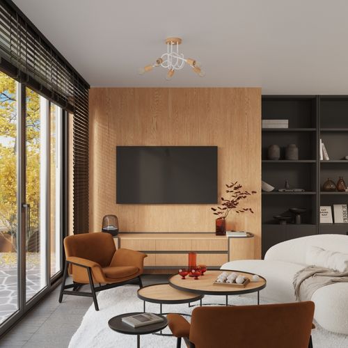 Żyrandol EMBER 3 biały na Arena.pl