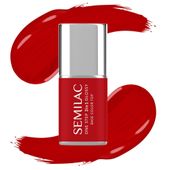 SEMILAC LAKIER HYBRYDOWY 3w1 ONE STEP GLOSSY S530 SCARLET 7ml