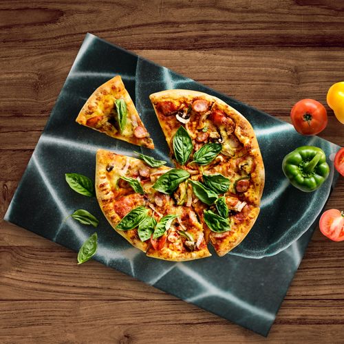 SZKLANA DESKA NA KUCHENKĘ 60x52 009A LIŚCIE na Arena.pl