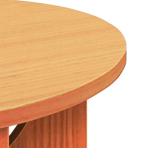 Stolik kawowy Woskowy brąz 50 x 50 x 35 cm Lite drewno sosnowe na Arena.pl