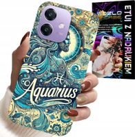 ETUI DO OPPO A60 5G - ZNAK ZODIAKU, WODNIK, ASTRONOMIA PLECKI