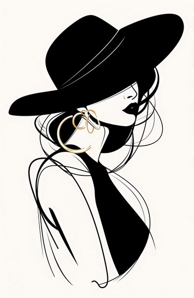 Plakat 53x81cm Uwikłana Elegancja zdjęcie 1