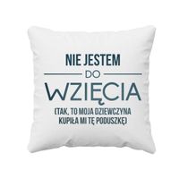 Moja dziewczyna kupiła mi tę poduszkę - poduszka z nadrukiem