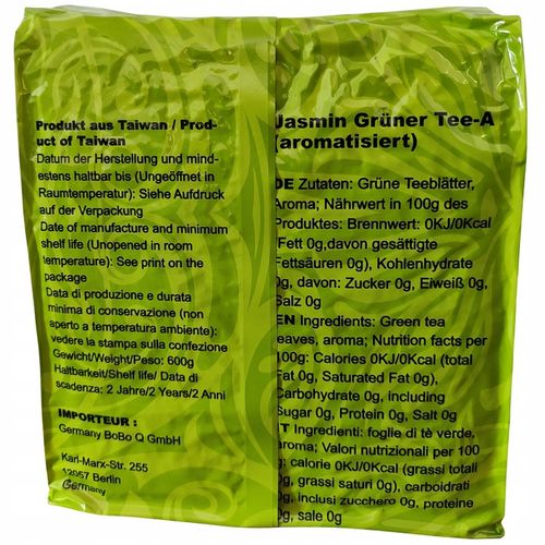 Herbata JAŚMINOWA zielona do Bubble Tea 140g LIŚĆ na Arena.pl