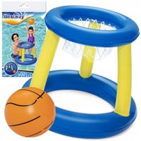Pływająca Koszykówka Gra Zabawa Dmuchana Basenu +Piłka Zestaw Bestway 52418