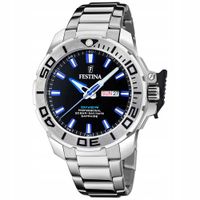 Zegarek Męski Festina F20665-3 srebrny bransoleta