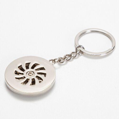 Obrotowy brelok do kluczy do sublimacji - koło na Arena.pl