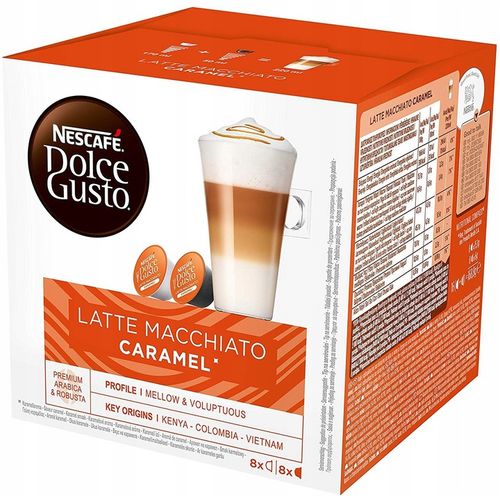 Kapsułki Nescafe Dolce Gusto Latte Caramel 16 na Arena.pl
