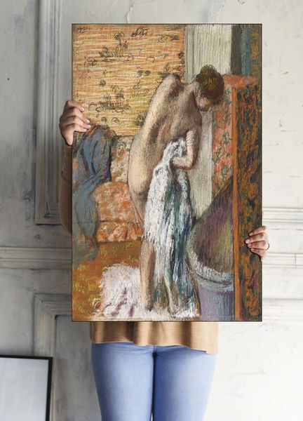 Naked lady, Edgar Degas - plakat 61x91,5 cm zdjęcie 2