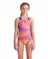Dziewczęcy strój kąpielowy basen kostium jednoczęściowy Arena Colours 128cm